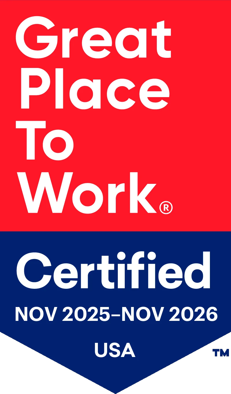 Great Place to Work certified badge